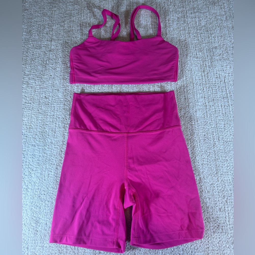 Hot Pink Workout Set
